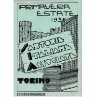 CATALOGO 1936 S.I.A. SARTORIE ITALIANE ASSOCIATE TORINO ( MODA ) 