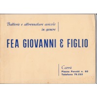 CATALOGO FEA GIOVANNI & FIGLIO ATTREZZATURE AVICOLE CARRU' CUNEO 12-96