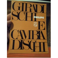 CATALOGO GIRADISCHI E CAMBIADISCHI PHILIPS 1960ca