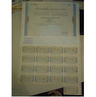 CERTIFICATO NOMINATIVO AZIONARIO SERMIDE GENOVA - 1978 - MILLE AZIONI  (MAN/3)