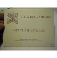 CITTA' DEL VATICANO - VEDUTE DEL VATICANO DA ANTICHE STAMPE N° 4 CARTOLINE C8-1