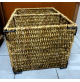 COMODINO MENSOLINA MOBILETTO ANNI '70 IN RATTAN -