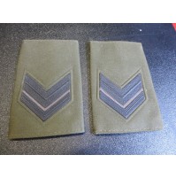 COPPIA GRADI TUBOLARI - ESERCITO ITALIANO - CAPORALE - VINTAGE