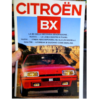 DEPLIANT AUTOMOBILE VINTAGE -  CITROEN BX - 1986