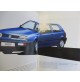 DEPLIANT AUTOMOBILE VINTAGE - VW VOLKSWAGEN LA NUOVA GOLF - 1991 -