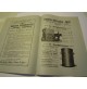 DEPLIANT CON PUBBLICITA' VARIE 1930ca ADVERSITING MATERIALE PUBBLICITARIO - 