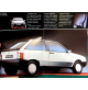 DEPLIANT VINTAGE AUTOMOBILE SEAT IBIZA CRONO - LUGLIO 1988 -