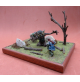 DIORAMA - Warhammer ? Dungeons and Dragons ? Dipinto a mano -