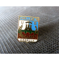 DISTINTIVO CALCIO PIN BADGE - CASELLESE 76 - CASELLA - GENOVA