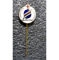 DISTINTIVO CALCIO PIN BADGE - SAMPDORIA CLUB NERVI PAOLO MANTOVANI