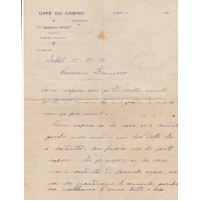 DOCUMENTO CAFE DU CASINO SABLET Vaucluse FRANCE 1-60