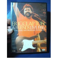 DVD - ERIC CLAPTON & FRIENDS LIVE 1986 - WITH PHIL COLLINS GREG PHILLINGANES