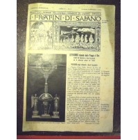 FEB 1938 - I FRATINI DI SAIANO - CON TESTIMONIANZE DELLE GRAZIE RICEVUTE  