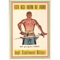 FESTA DEGLI ANZIANI DEL LAVORO DEGLI STABILIMENTI MILITARI 24-06-1962