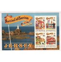 FESTIVAL OF TOURISM JERSEY FESTIVAL DEL TURISMO - FRANCOBOLLO STAMPS