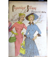 FIGURINO SITAM - PRIMAVERA 1956 - RIVISTA DI TAGLIO E CUCITO MODA -