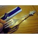 FORCHETTINA - TEA SPOON / VINTAGE SOUVENIR DI BAALBEK / LIBANO SILVER PLATE