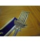 FORCHETTINA - TEA SPOON / VINTAGE SOUVENIR DI BAALBEK / LIBANO SILVER PLATE