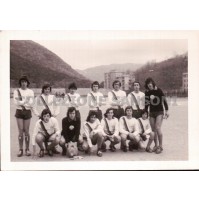 FOTO 1974 SQUADRA DI CALCIO ESORDIENTI ERG - CAMPO LIGORNA - GENOVA - 