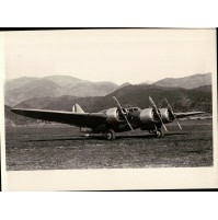 FOTO AEROPORTO DI VILLANOVA D'ALBENGA - PIAGGIO P 16 - 18 X 24 CM - 