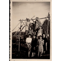 FOTO ANNI '30 - GRUPPO DI SCENA CAMPESTRE - FAMIGLIA CAMPAGNOLA