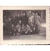 FOTO ANNI '30 - NOVI LIGURE - FOTO DI GRUPPO CON PRETI SACERDOTI 