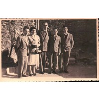 FOTO ANNI 50 - GRUPPO DI FAMIGLIA A FINALE LIGURE - C9-1364