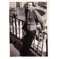 FOTO ANNI '50 MILITARE ESERCITO ITALIANO IN LIBERA USCITA A ROMA C10-257