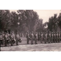 FOTO ANNI '50 MILITARI ESERCITO ITALIANO DURANTE GIURAMENTO C10-299