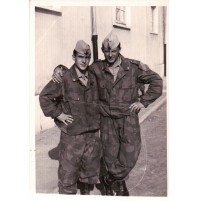 FOTO ANNI '50/'60 MILITARI ESERCITO ITALIANO AUTIERI AUTISTI  C10-279