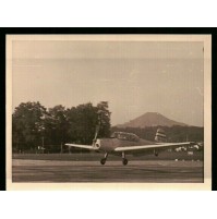 FOTO ANNI '60 - AEROPLANO IN AEROPORTO   -------- C16-139