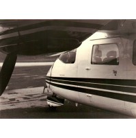 FOTO ANNI '60 - AEROPLANO IN AEROPORTO  -------- C16-153
