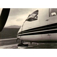 FOTO ANNI '60 - AEROPLANO IN AEROPORTO  -------- C16-155