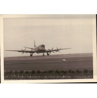 FOTO ANNI 60 - AEROPORTO CIVILE CON AEROPLANO - -