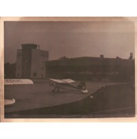 FOTO ANNI '60 - FOTOGRAFIA AEROPORTO HANNOVER -