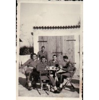 FOTO ANNI '60 - MILITARI ESERCITO ITALIANO IN PAUSA