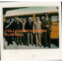 FOTO ANNI '70 SCUOLABUS COMUNE DI ARNASCO - CARABINIERI - VINTAGE   