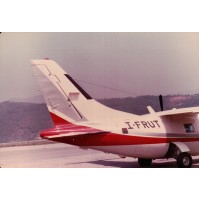 FOTO ANNI '80 - AEREOPLANO I-FRUT - NELL'AEROPORTO DI VILLANOVA D'ALBENGA -