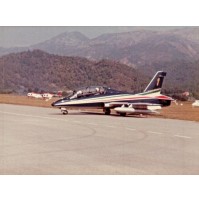 FOTO ANNI '90 - FRECCE TRICOLORI ALL'AERPORTO DI VILLANOVA D'ALBENGA SV  C16-580