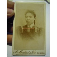 FOTO CARTONATA DEL 1894 - FOTO MANFREDI & C. TORINO   - (C9-1027)