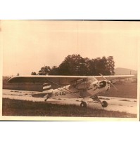 FOTO CON AEROPLANO ANNI '60 - 