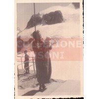 FOTO DEGLI ANNI '30 - ALPINISTI SUL GRAN SAN BERNARDO AOSTA  