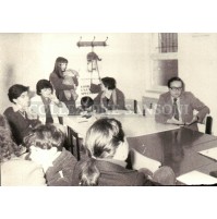 FOTO DEGLI ANNI '70 - RIUNIONE DI CLASSE - SCUOLA - 
