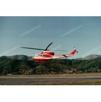 FOTO DEGLI ANNI '90 - ELICOTTERO IN AEROPORTO DI VILLANOVA D'ALBENGA - #12