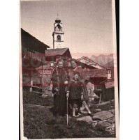 FOTO DEL 1927 TURISTI IN MONTAGNA  