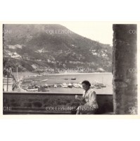 FOTO DEL 1970ca  -  SIGNORA LEGGE - ALASSIO -