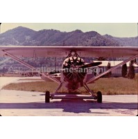 FOTO DI AEROPLANO IN AEROPORTO DI VILLANOVA D'ALBENGA ANNI '70 - C4-2501