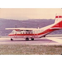 FOTO DI AEROPLANO IN AEROPORTO DI VILLANOVA D'ALBENGA ANNI '70 - C4-2508