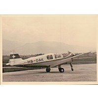 FOTO DI AEROPLANO IN AEROPORTO - HB-DAK - 1950ca