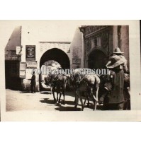 FOTO DI CARRO CARRETTO CON CAVALLI IN SPAGNA - ANNI '30 - 